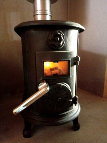 Cast-iron stove