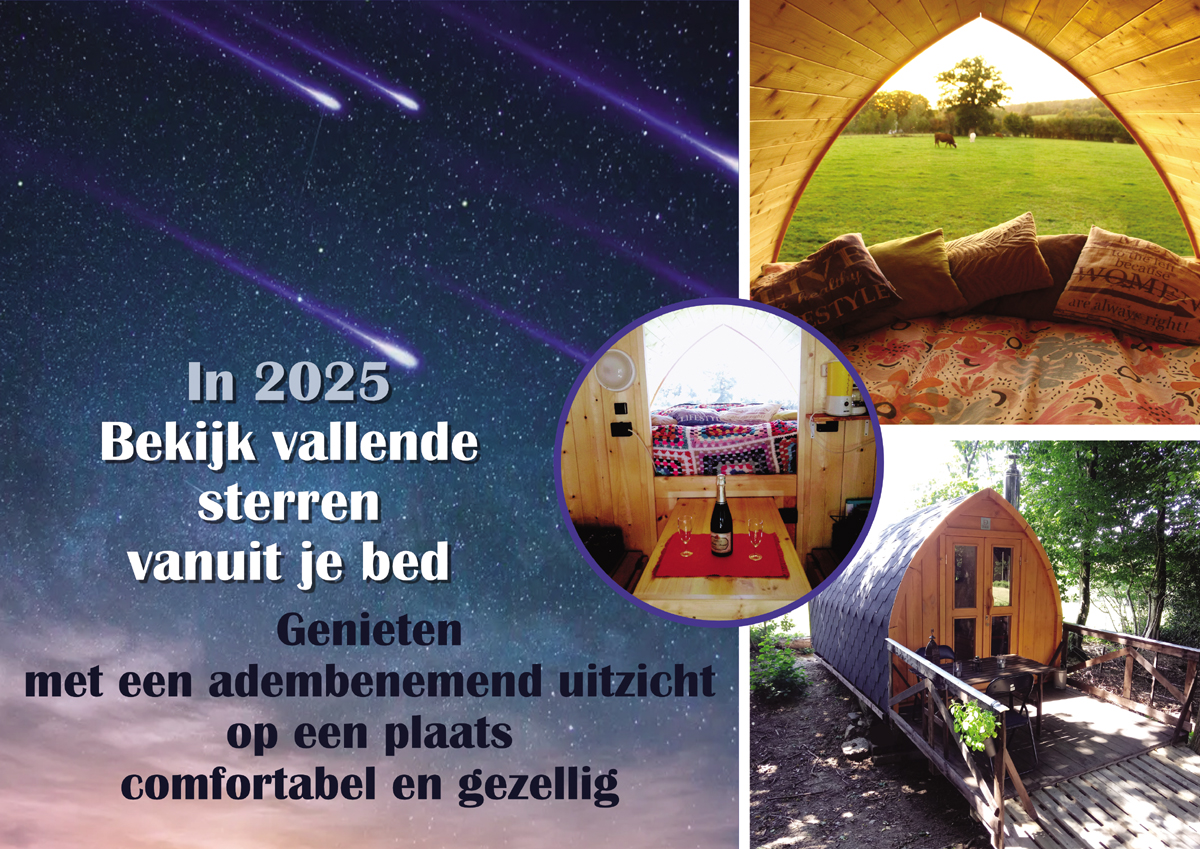 Nachten van vallende sterren 2025 in de Ardennen