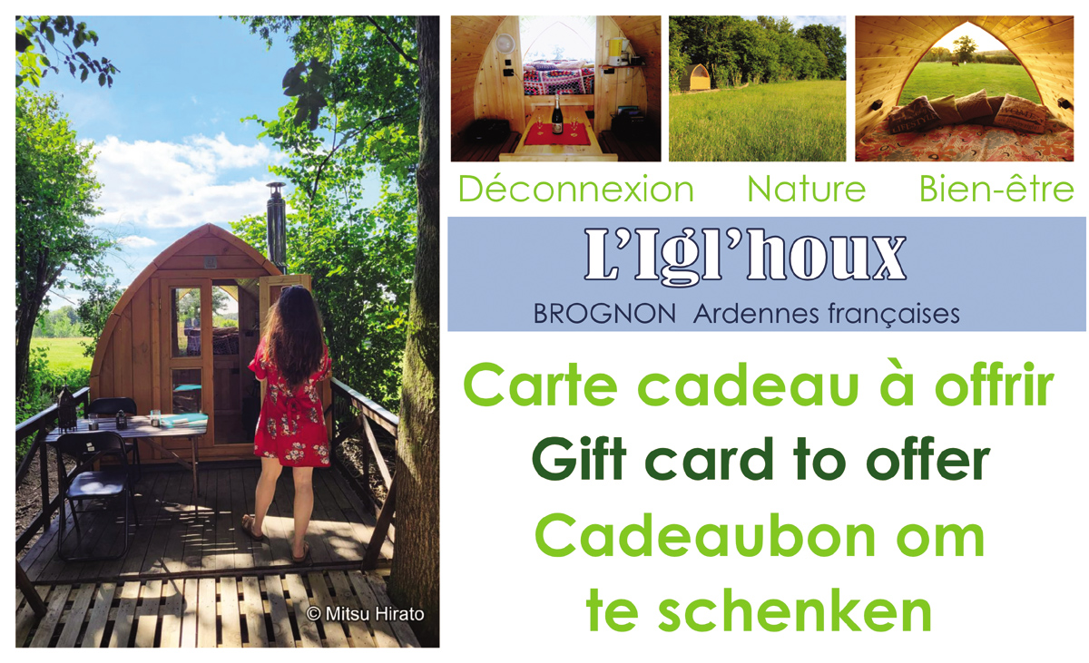 Carte cadeau pour l'Igl'houx à Brognon